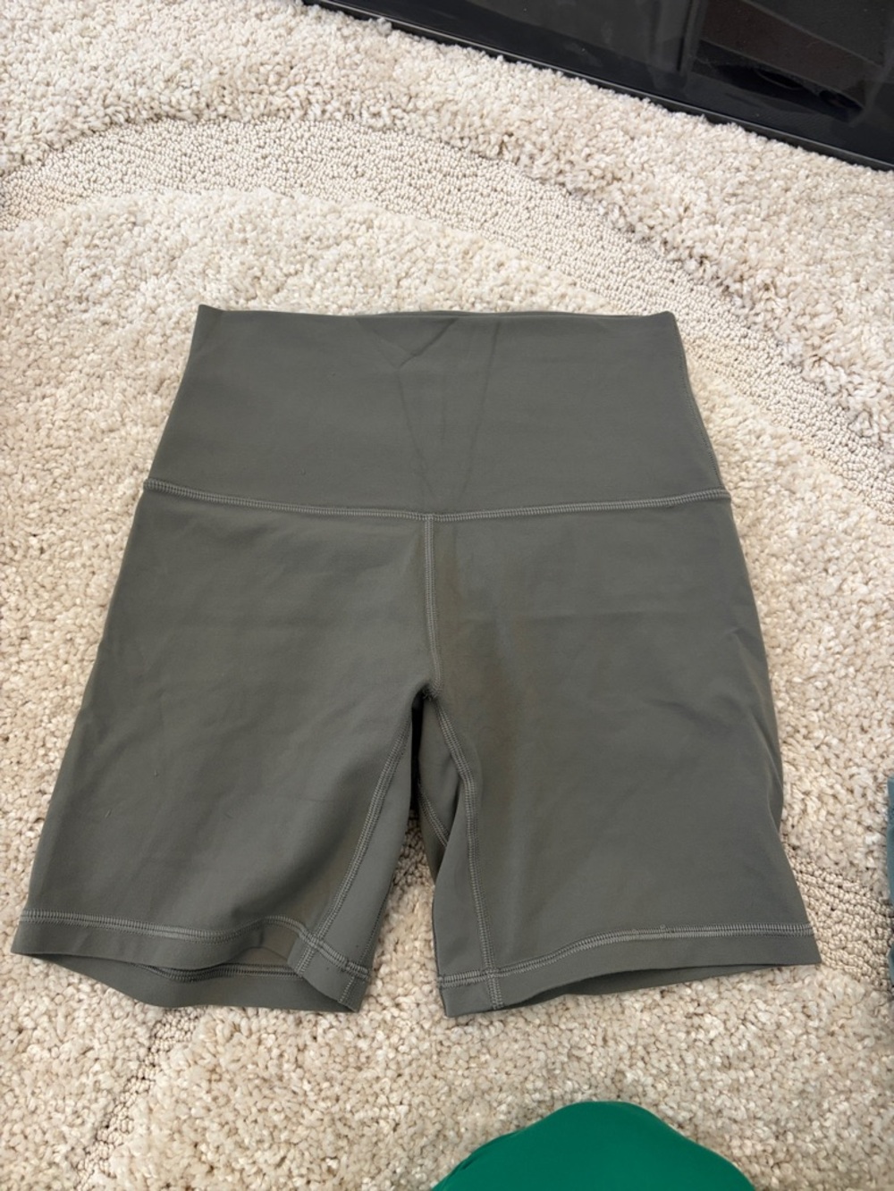 lululemon athletica High-Rise Olive Bike Shorts